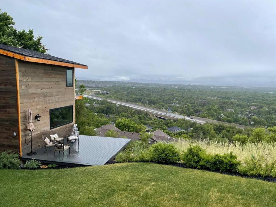 Luxury Alpine Treehouse Villa Holladay Exterior foto
