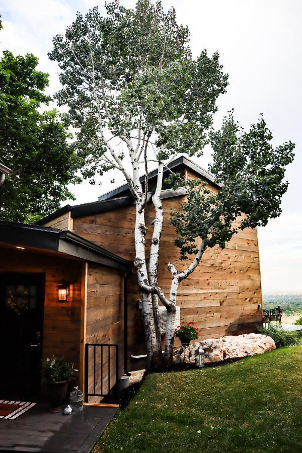 Luxury Alpine Treehouse Villa Holladay Exterior foto