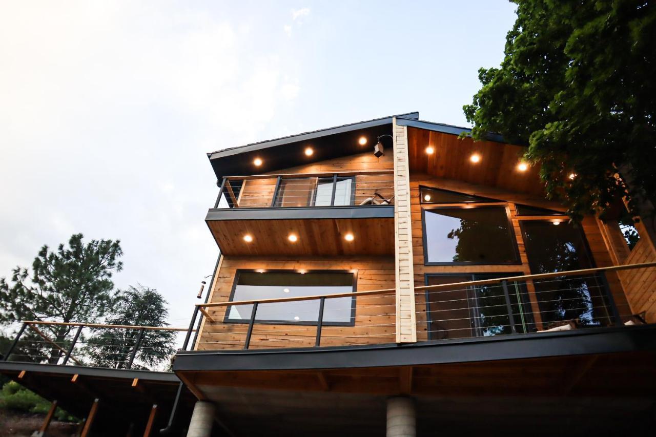 Luxury Alpine Treehouse Villa Holladay Exterior foto