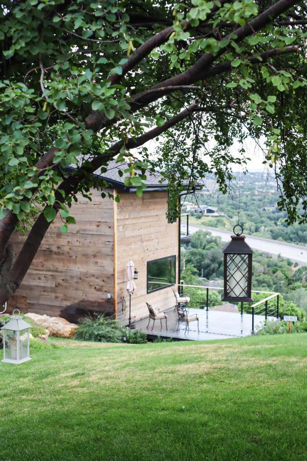 Luxury Alpine Treehouse Villa Holladay Exterior foto